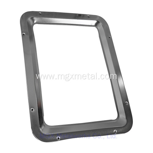 Square Window Frame For Doors Metal Door Square Vision Window Frame Manufactory